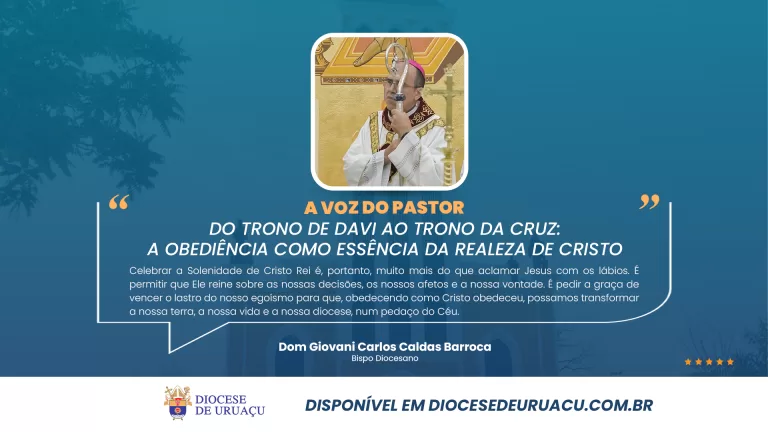 Do Trono de Davi ao Trono da Cruz: A Obediência como Essência da Realeza de Cristo