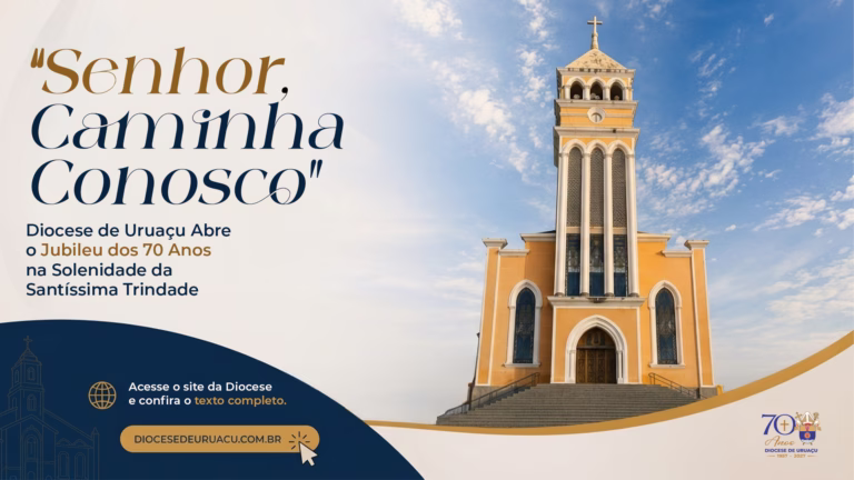 “Senhor, Caminha Conosco”: Diocese de Uruaçu Abre o Jubileu dos 70 Anos na Solenidade da Santíssima Trindade
