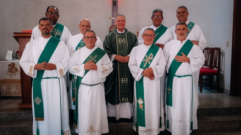 Diáconos Permanentes da Diocese de Uruaçu participam do Retiro Canônico Anual
